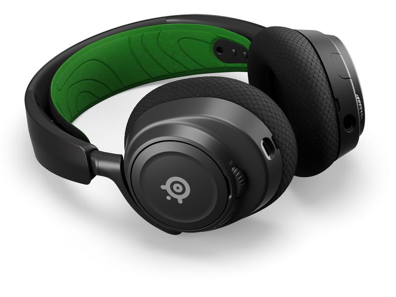Steel Series Headset Arctis Nova 7X Grün/Schwarz Kabelloses Gaming-Headset mit Surround-Sound