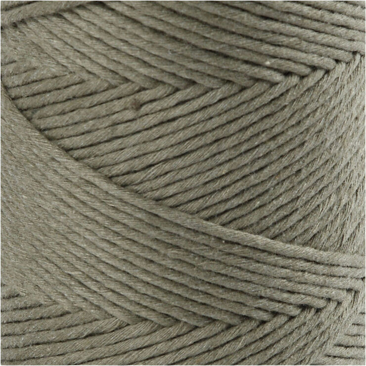 Creativ Company Macramé snor, L: 198 m, diam. 2 mm.