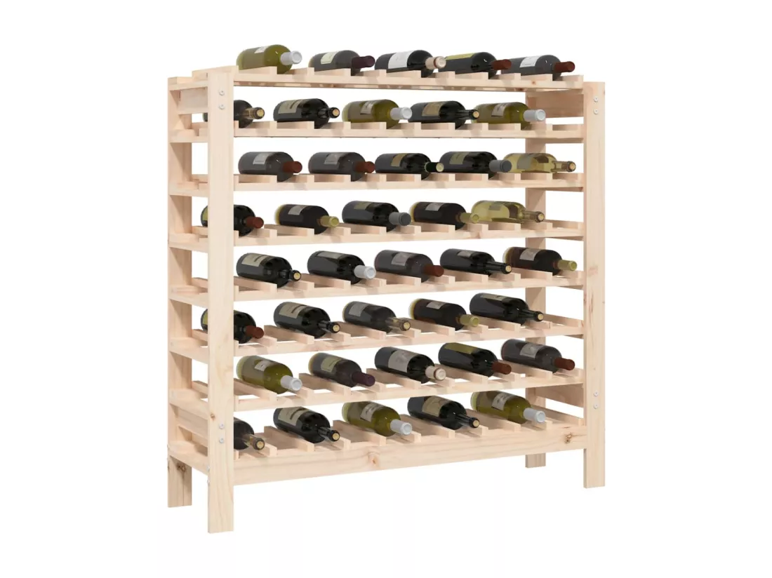 Casier à vin 109,5x30x107,5 cm Bois de pin massif