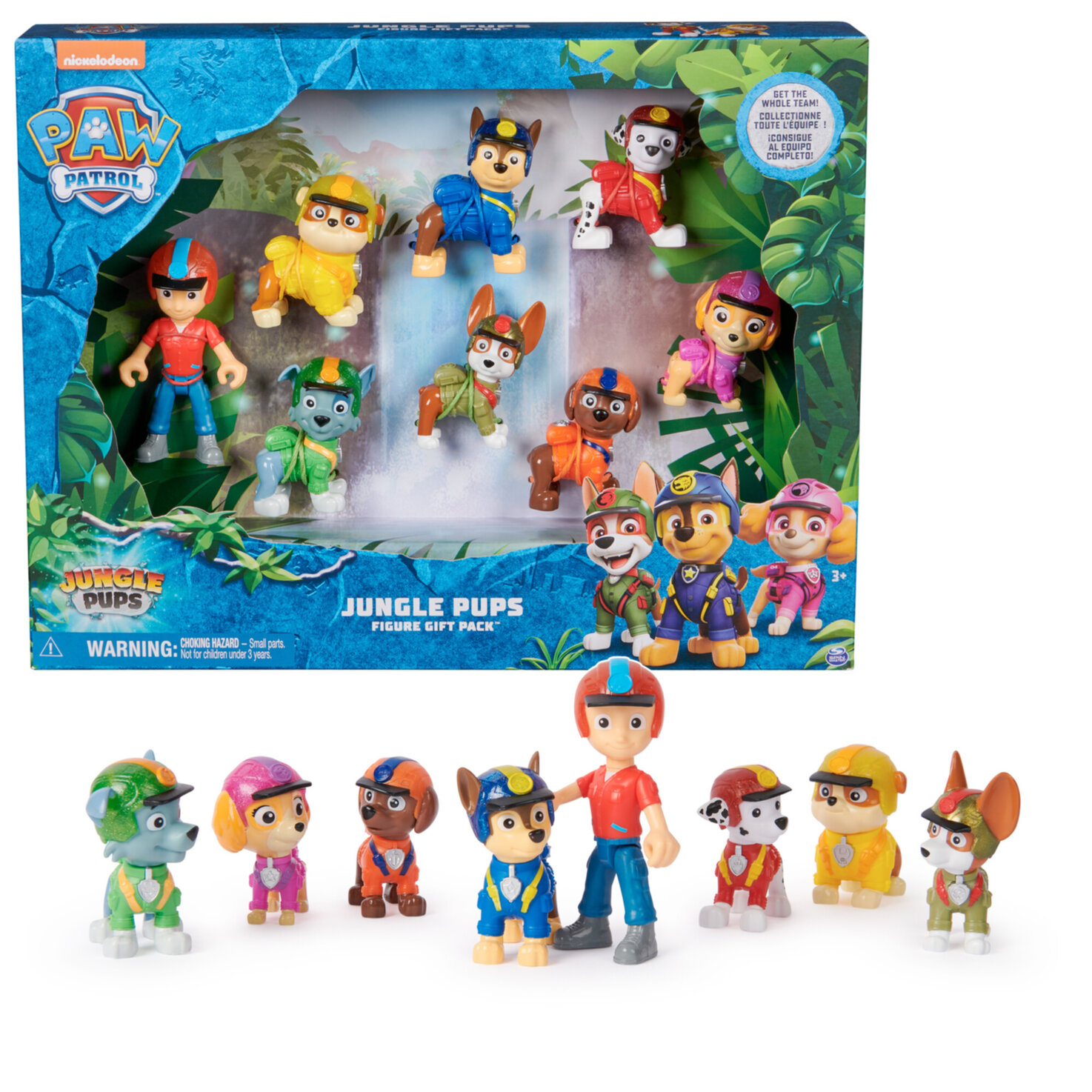 Paw Patrol Jungle Pups Figure Geschenkset 3+ Jahre