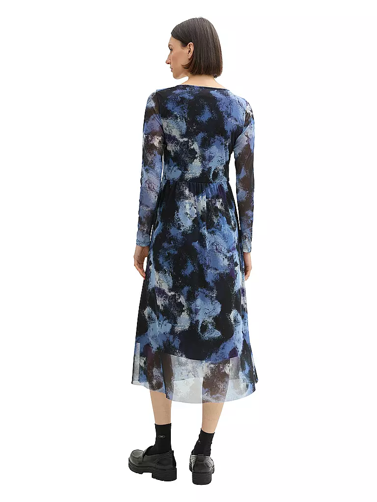 TOM TAILOR Maxikleid blau