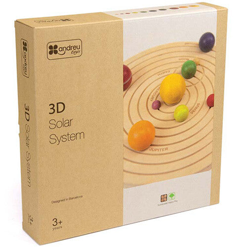 Andreu toys sensorisch zonnestelsel 3D