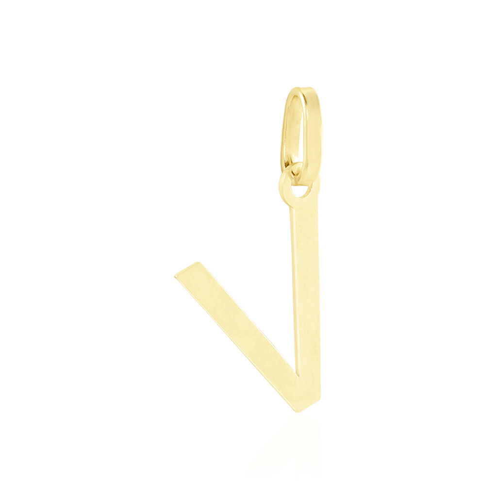 Pendentif Ionia Lettre Or Jaune