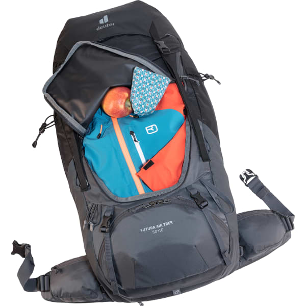 Sac à dos randonnée DEUTER FUTURA AIR TREK 50 + 10 NOIR/GRAPHITE