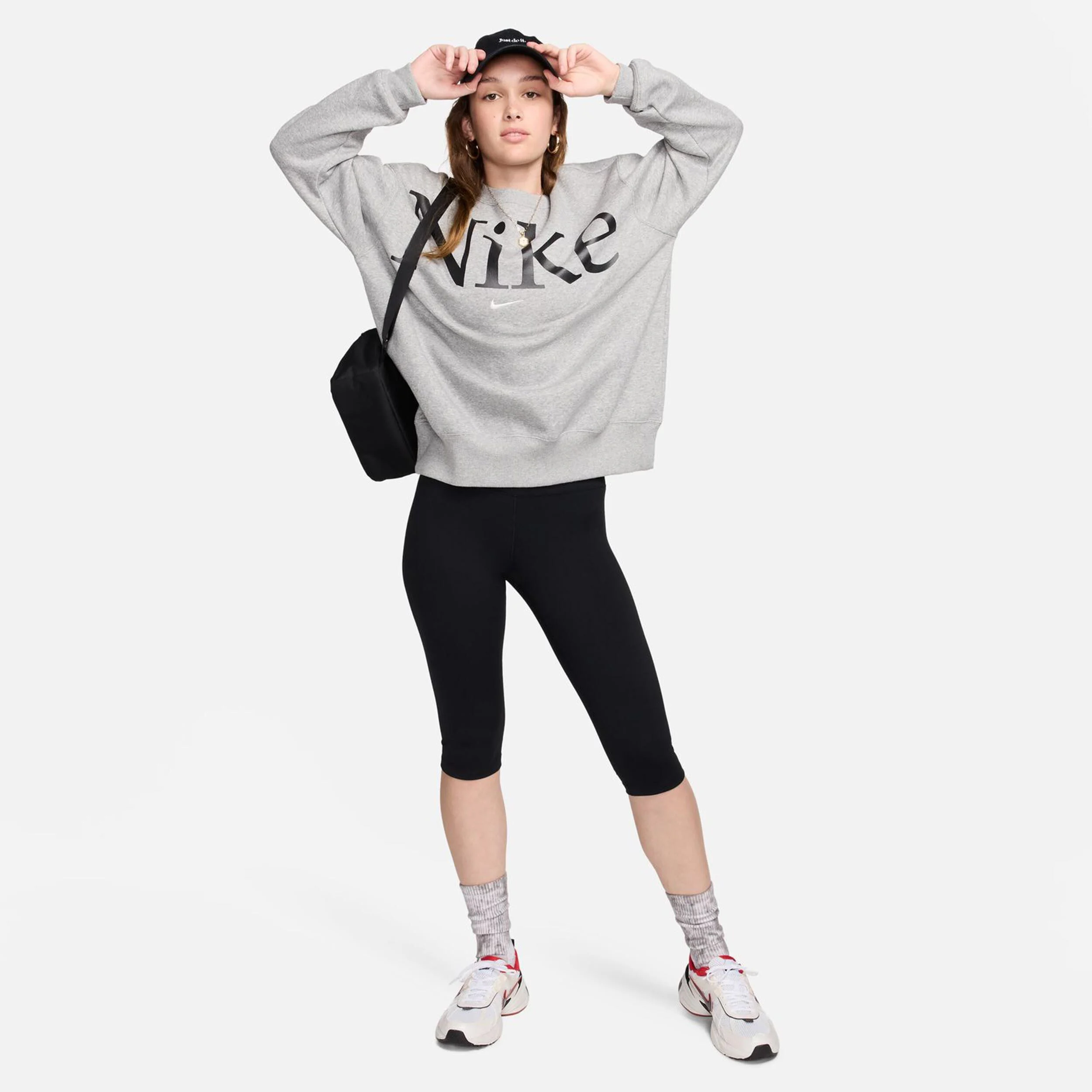 Nike Dri-Fit One High-Waisted Capri Collant Tight Femmes - Noir