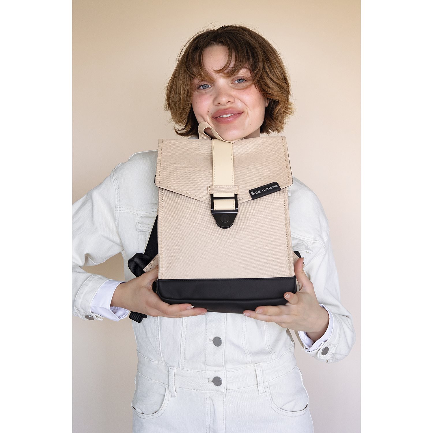Bold Banana Envelope Mini Backpack natural nude