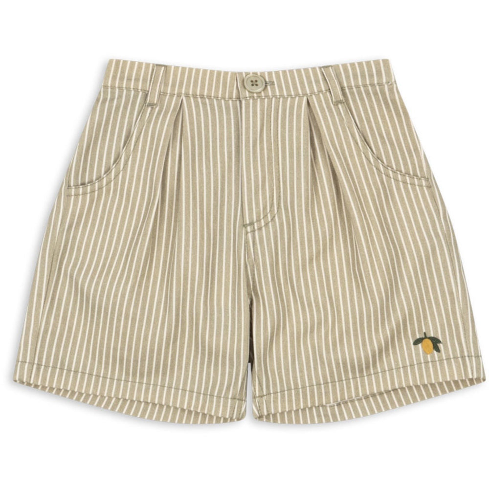 Køb Konges Sløjd Tea Stripe Frankie Shorts GOTS