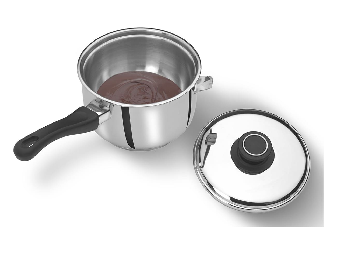Casserole bain-marie - avec couvercle - Ø 16 cm - Patisse