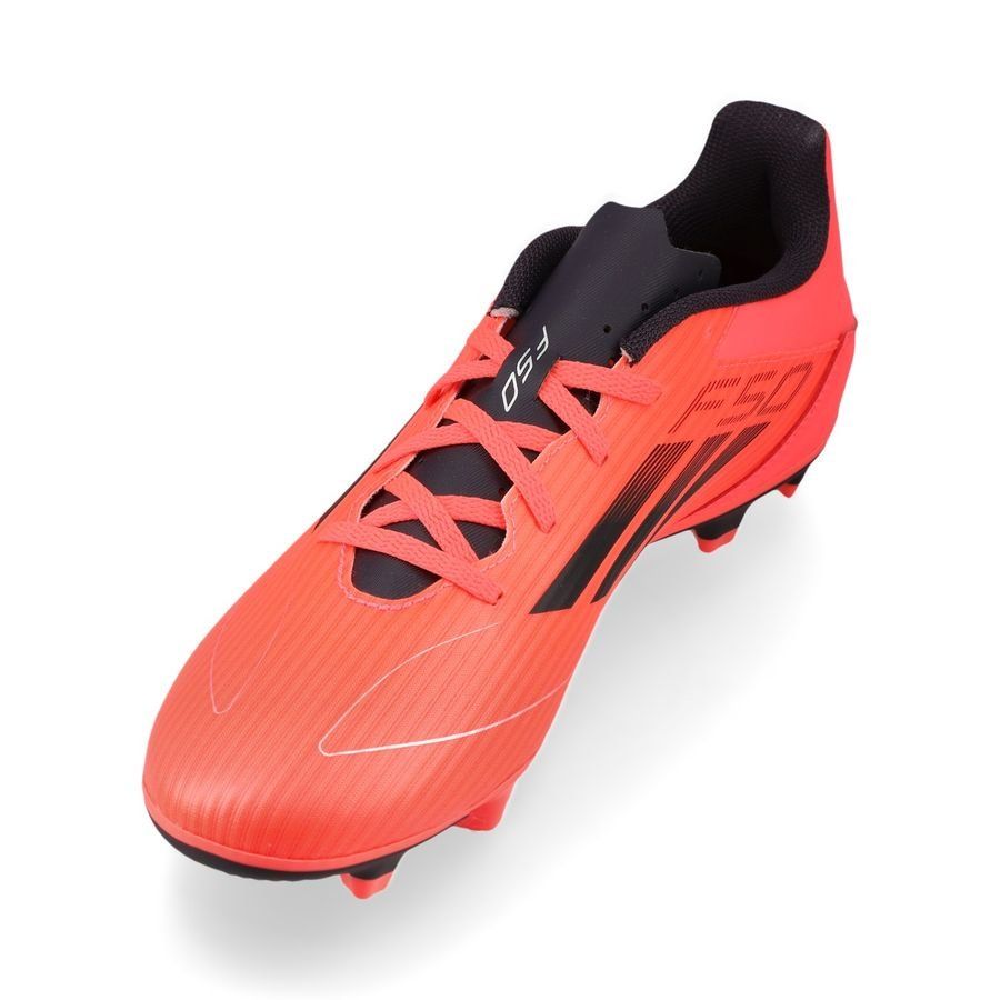 adidas F50 Club FxG Vivid Horizon - Turbo/Aurora Black/Argenté