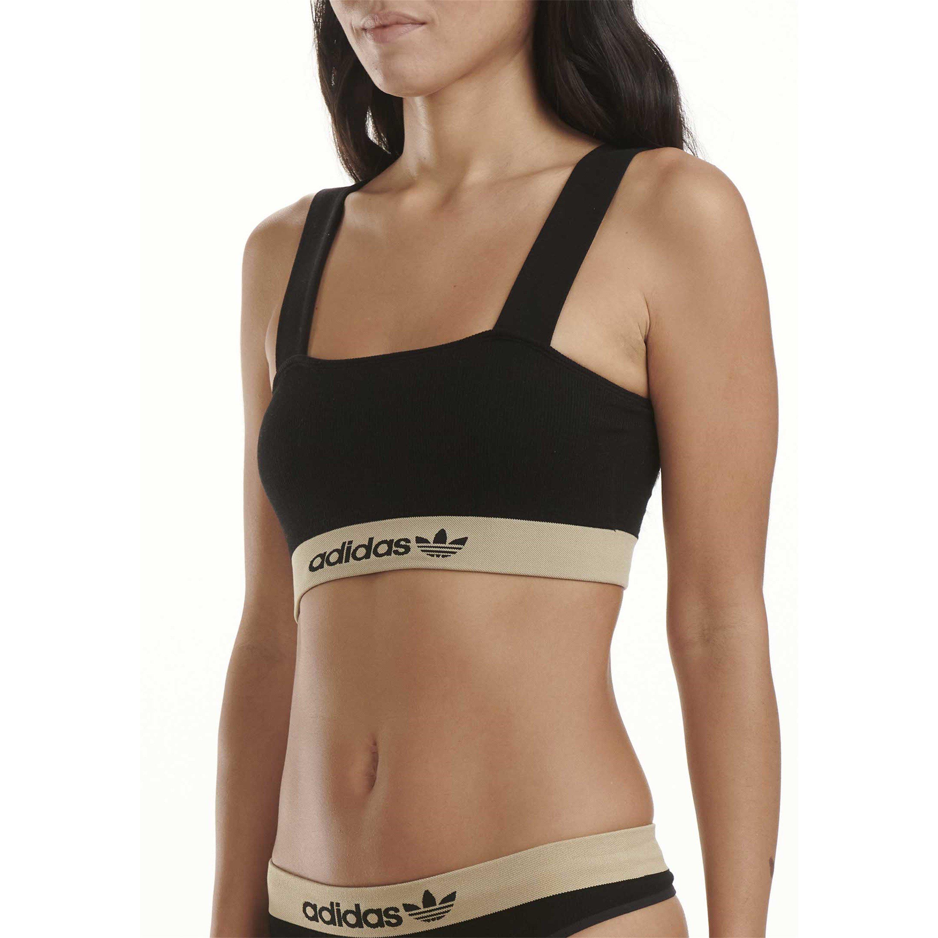 adidas Originals Logo Rib Bralette