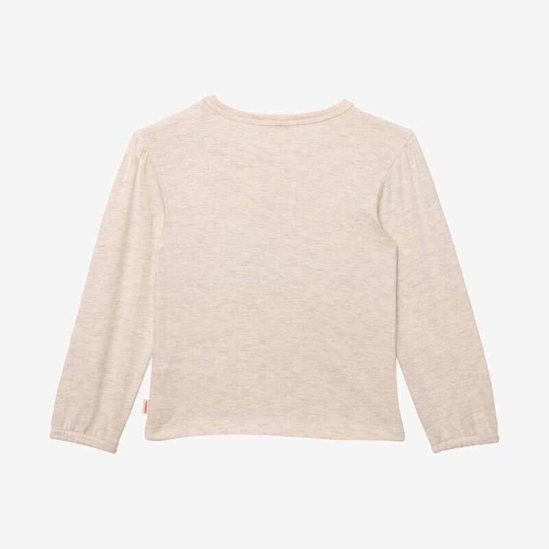 T-shirt bébé fille broderie herbier en coton recyclé gris Catimini Gris ou noir