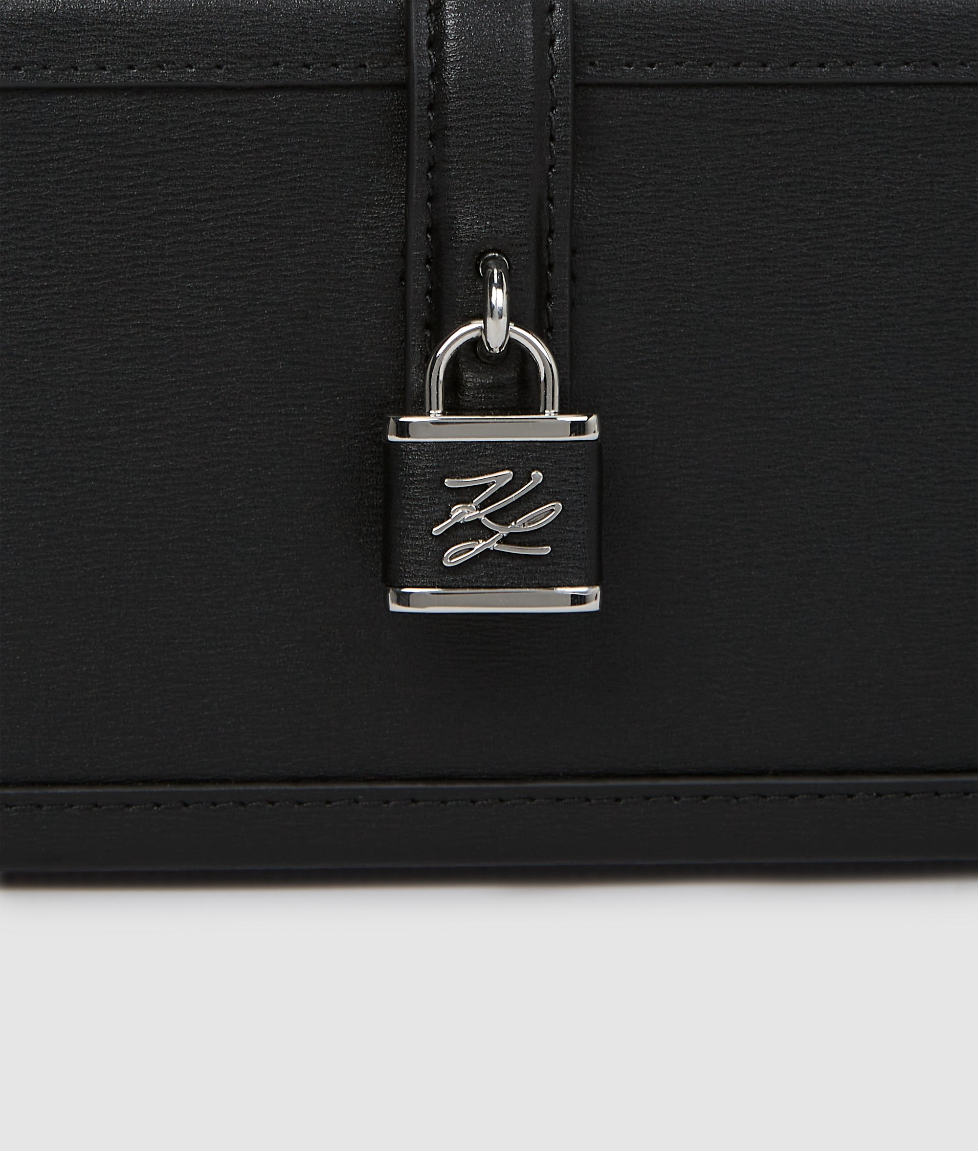 K/Autograph Hangslot trunk clutch