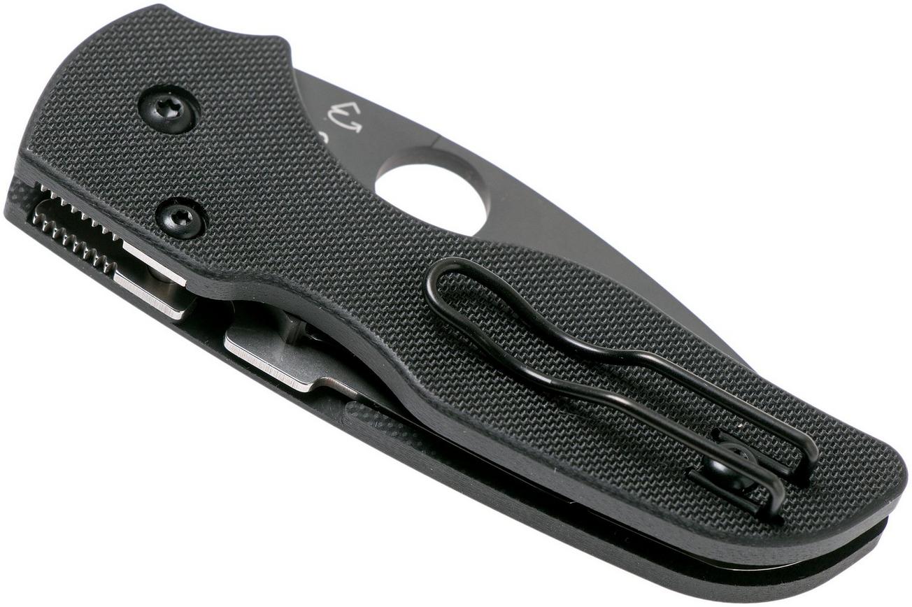 Spyderco Lil' Native Compression Lock Black C230GPBBK zakmes