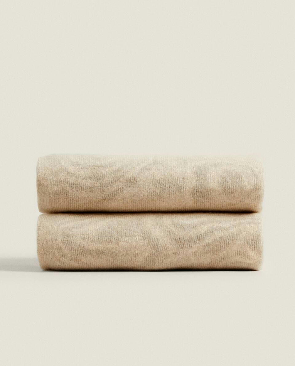 COBERTOR DE TRICÔ DE CASHMERE