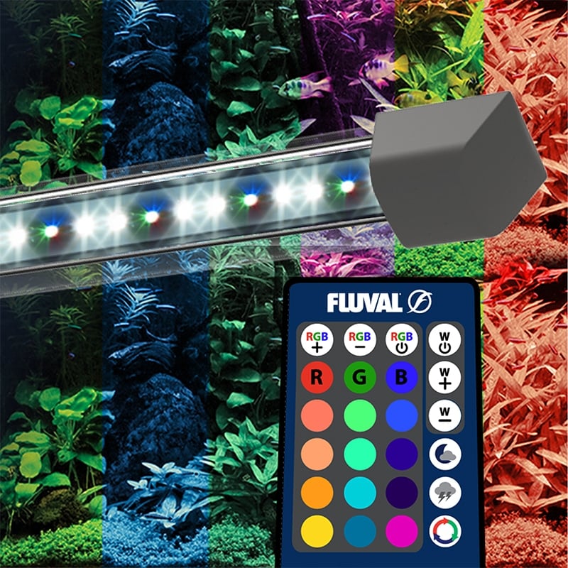 Kit para aquário Fluval Flex, branco, 34L
