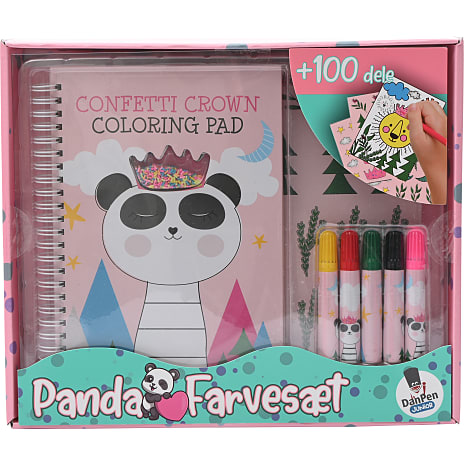 Danpen malebog - panda