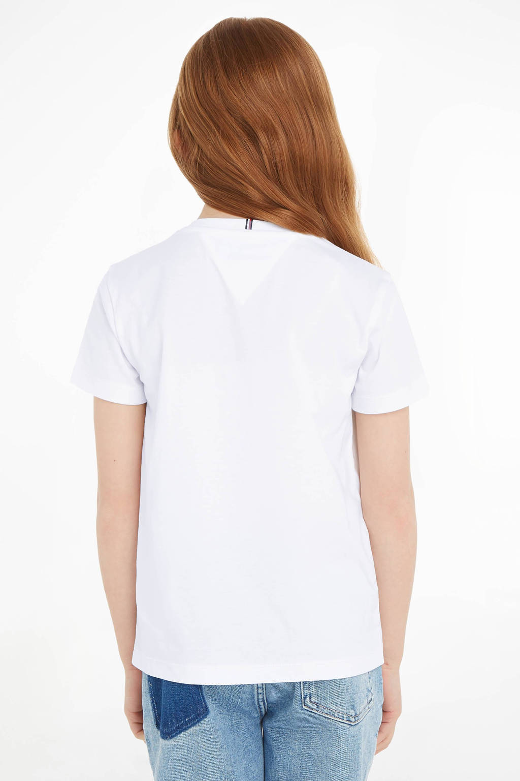 Tommy Hilfiger T-shirt TOMMY BAGELS met printopdruk wit