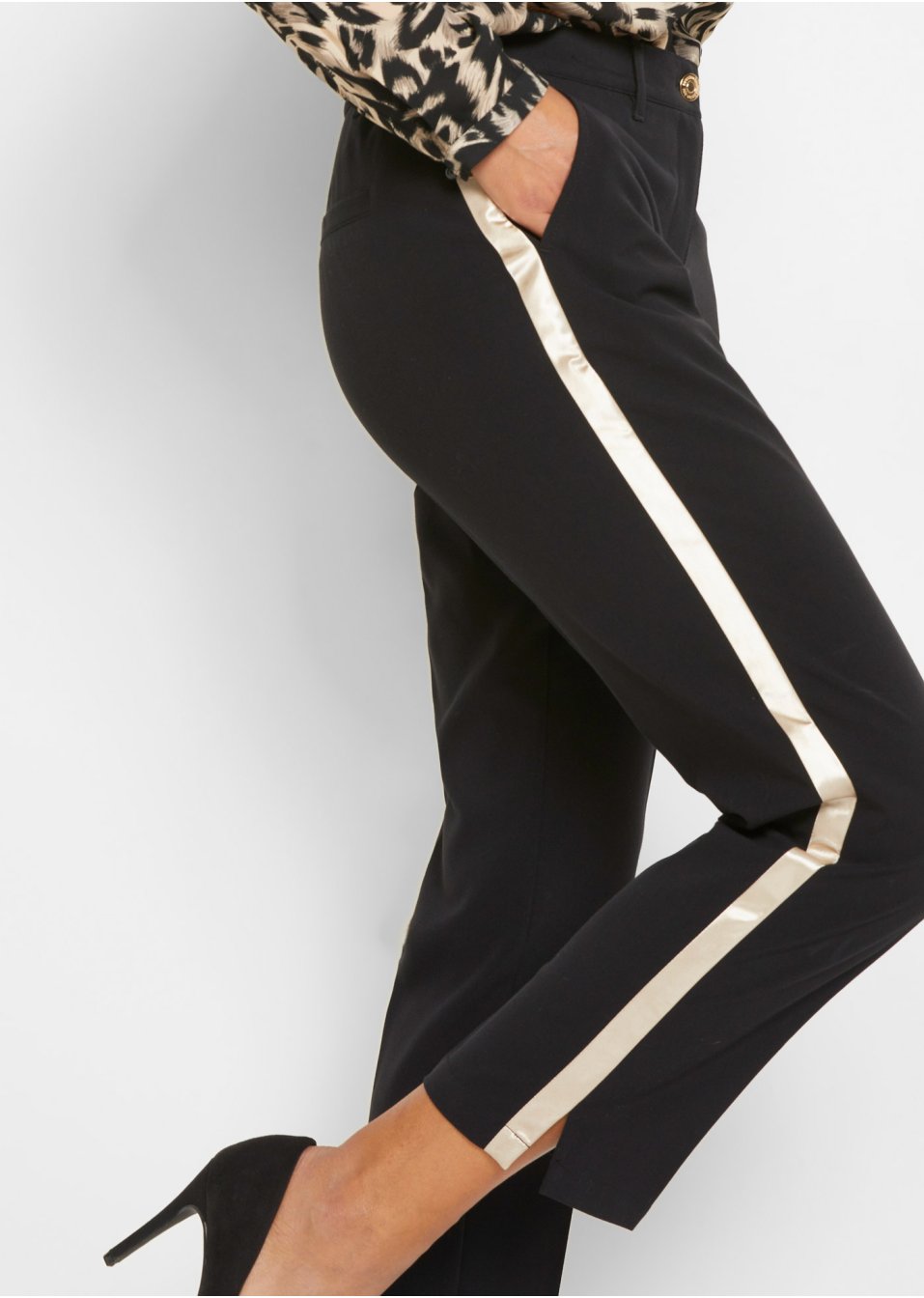 Pantalon extensible longueur cheville