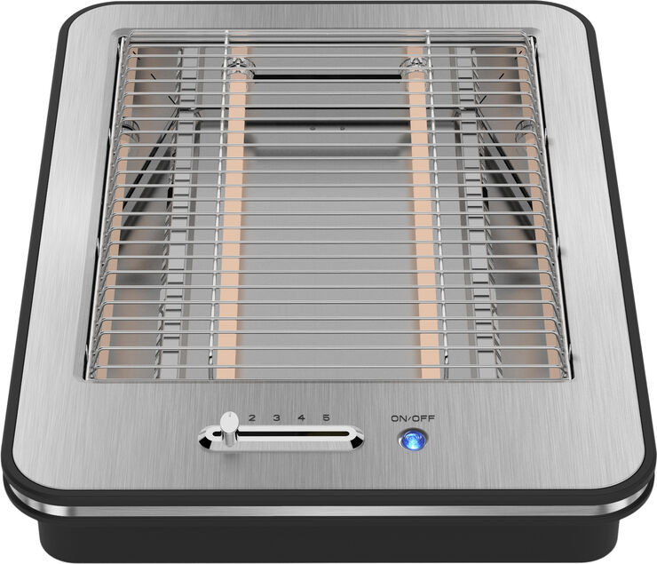 Witt WITT CLASSIC FLAT TOASTER Børstet stål