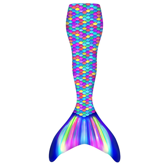 Fin Fun - Meerjungfrau Schwimmflosse Rainbow - Gr. L/XL