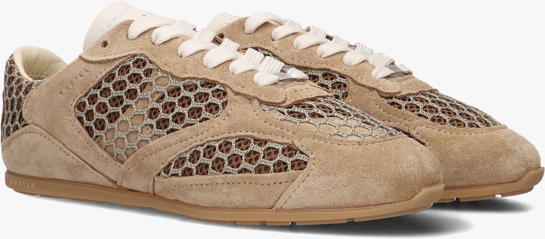 beige nubikk lage sneakers riley morgan