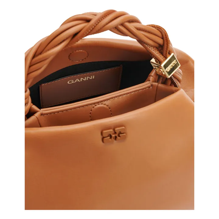 Ganni Sac Ganni Bou Cuir Recyclé | Caramel
