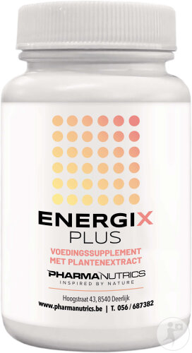Pharmanutrics EnergiX Plus Pot Comprimés 90