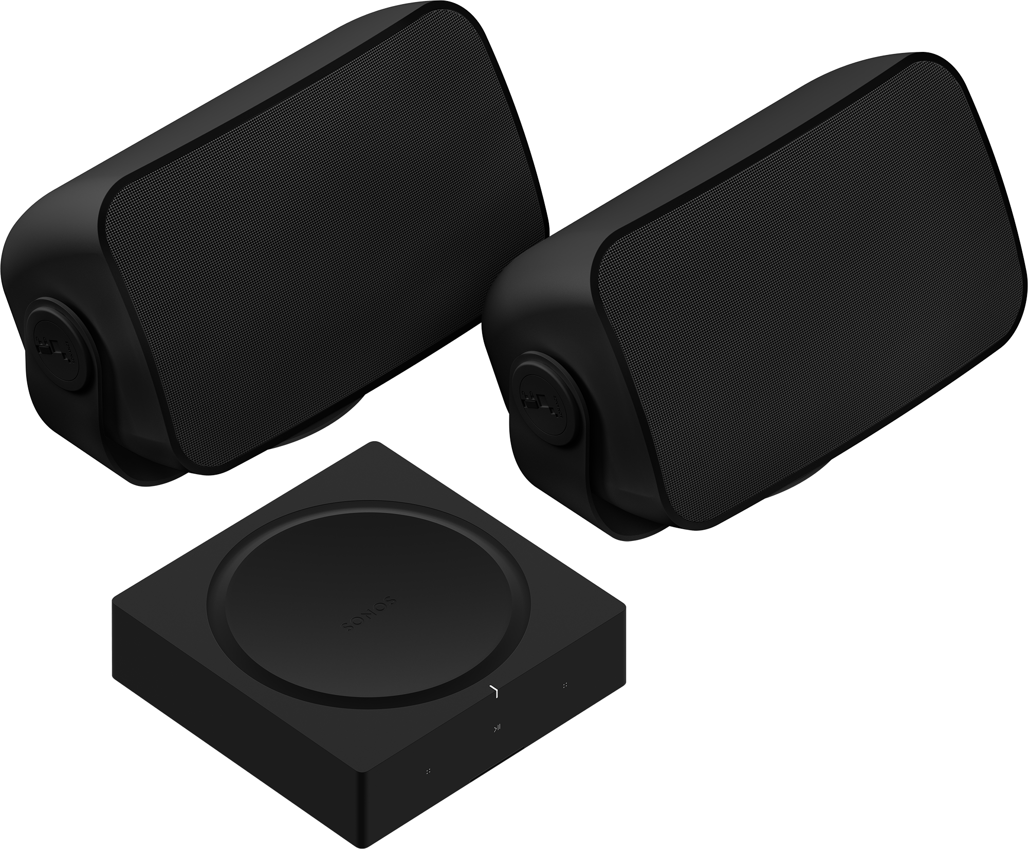 Outdoor Set Amp und Outdoor Speaker