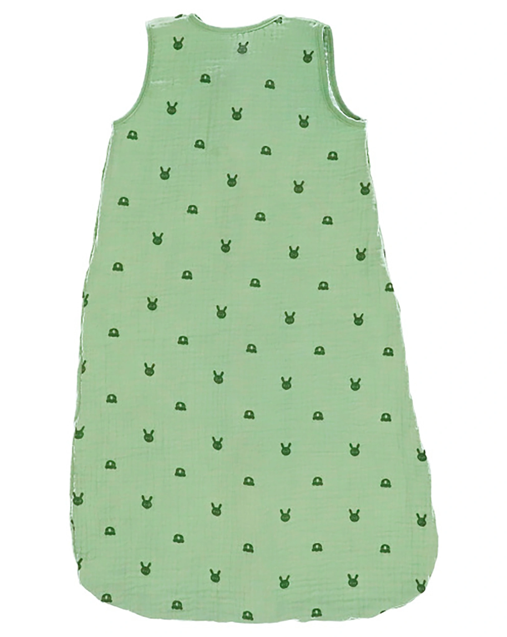 Musselin-Schlafsack KINNI & KALLA (110cm) in grün