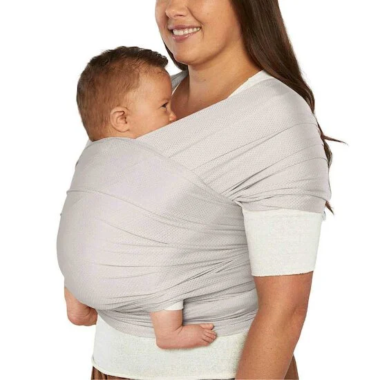 Echarpe de Portage Aura - Mesh   Gris clair        de               Ergobaby