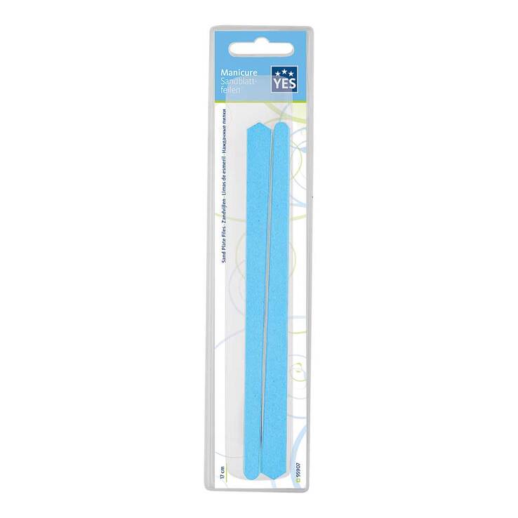 Yes Sandblattfeile 17 cm, 10 St