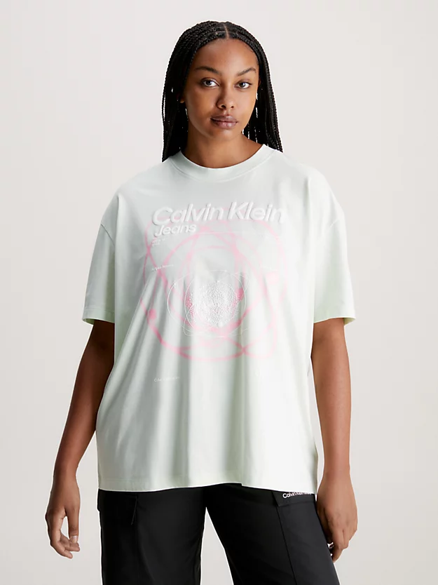 Camiseta estampada oversized