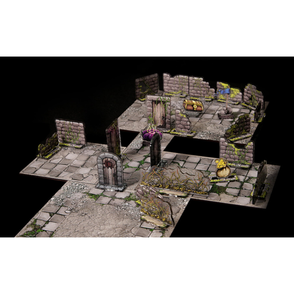Tuiles Modulaires JDR Poland Games - Décombres