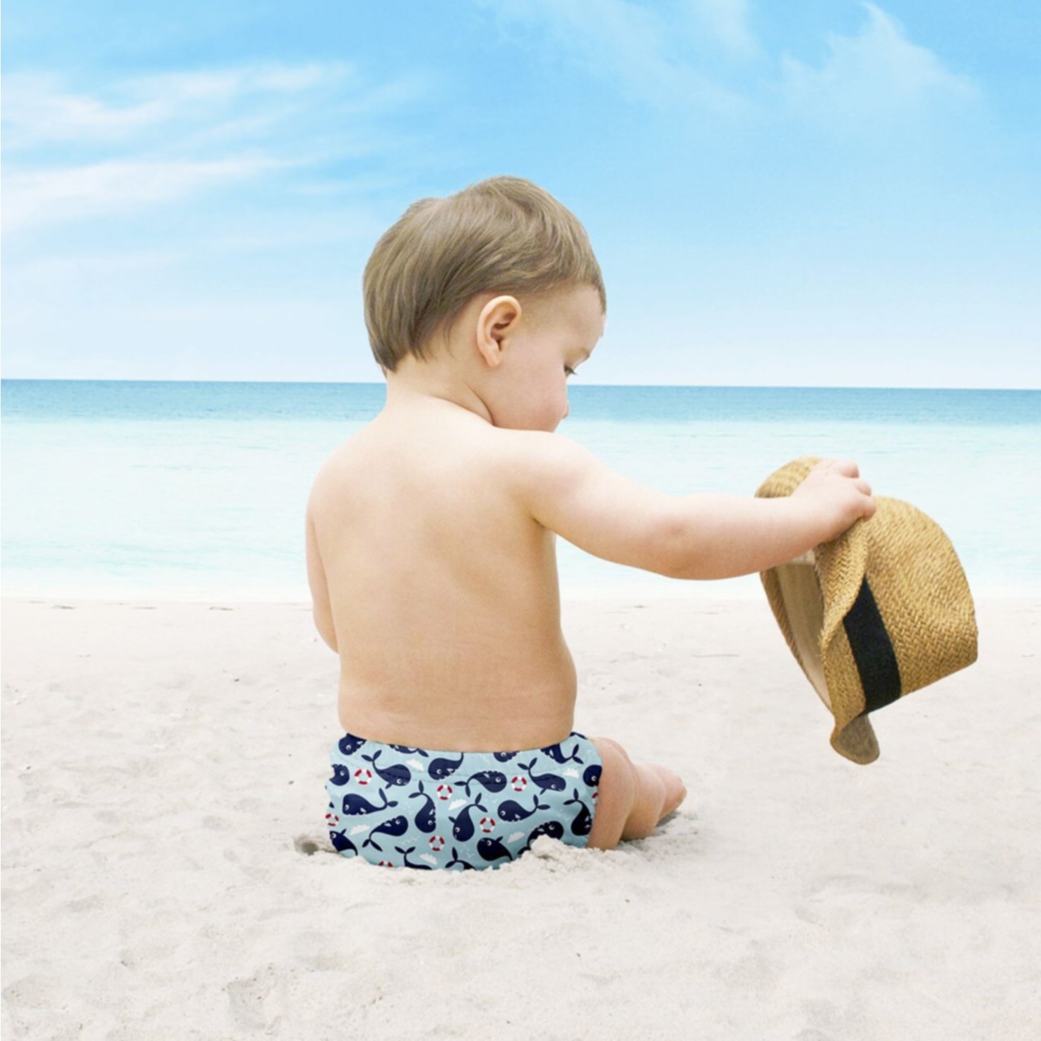 Bambino Mio Schwimmwindel Gr. L 1-2 Jahre gemischte Motive