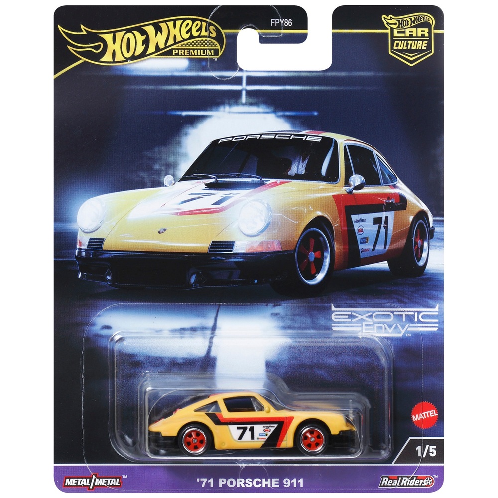 Hot Wheels Premium 1:64 Car Culture '71 Porsche 911