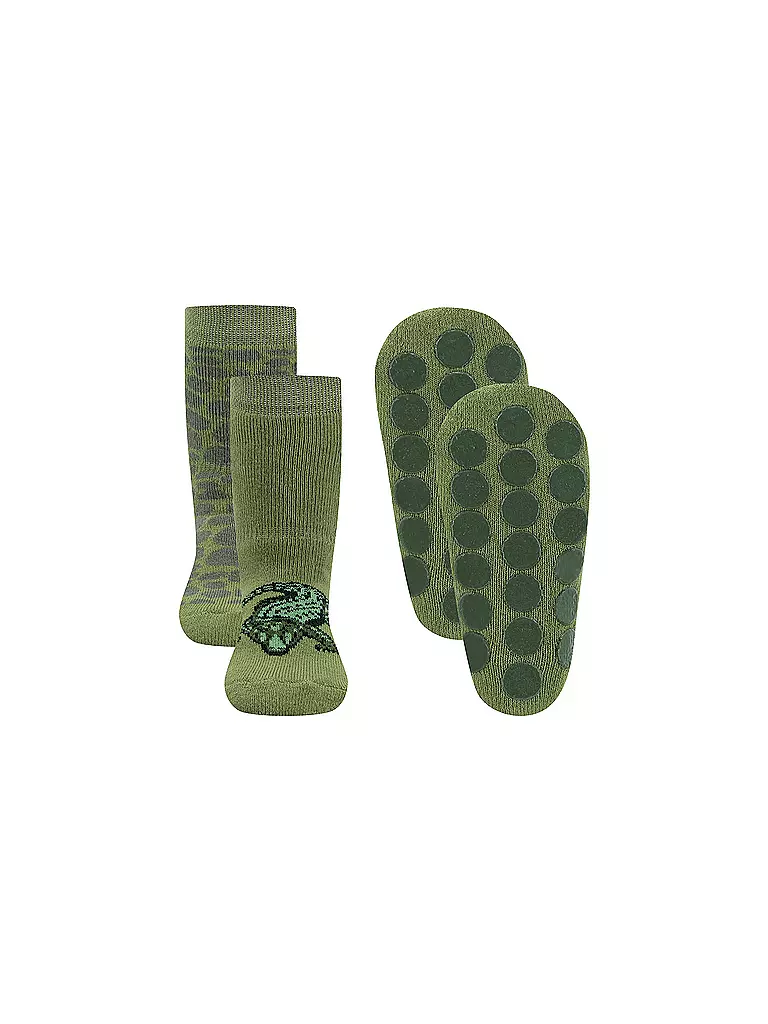 EWERS Baby Socken 2er Pkg ABS gruen hellgrün
