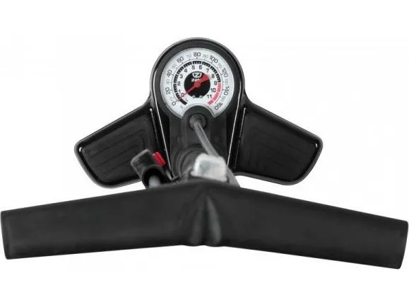 ZÉFAL Floor pump Profil Max FP20 9 bar/130 psi Silver