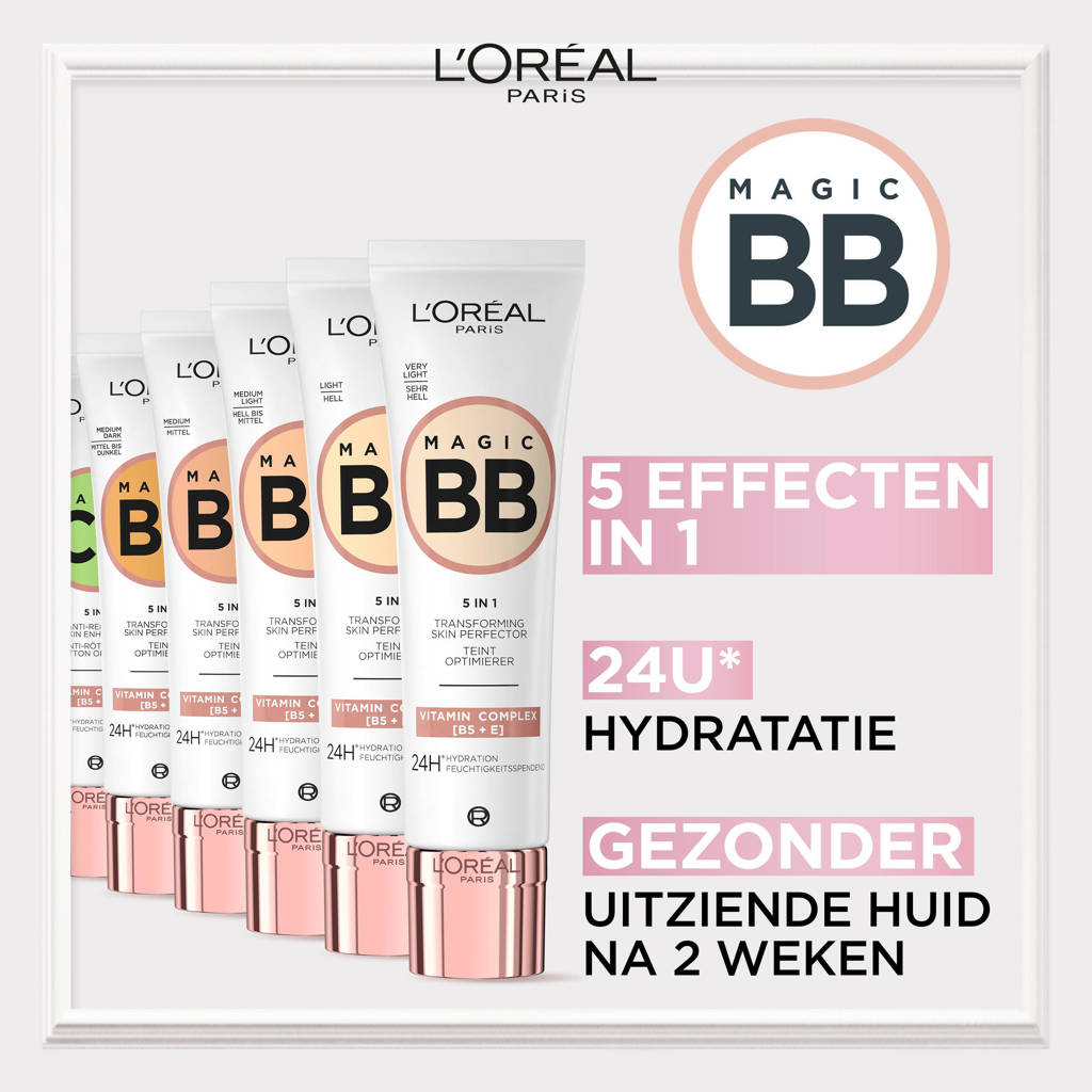 Super  egaalMagic BB – Verzorgende dagcrème en make-up in 1 - BB Cream – Medium Dark