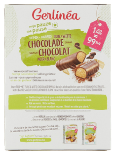 Gerlinéa Pauzerepen Pure & Witte Chocolade 12ST