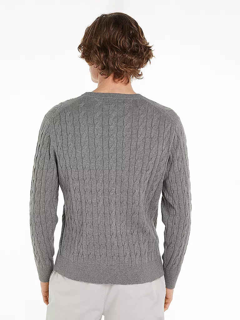 TOMMY HILFIGER Pullover grau