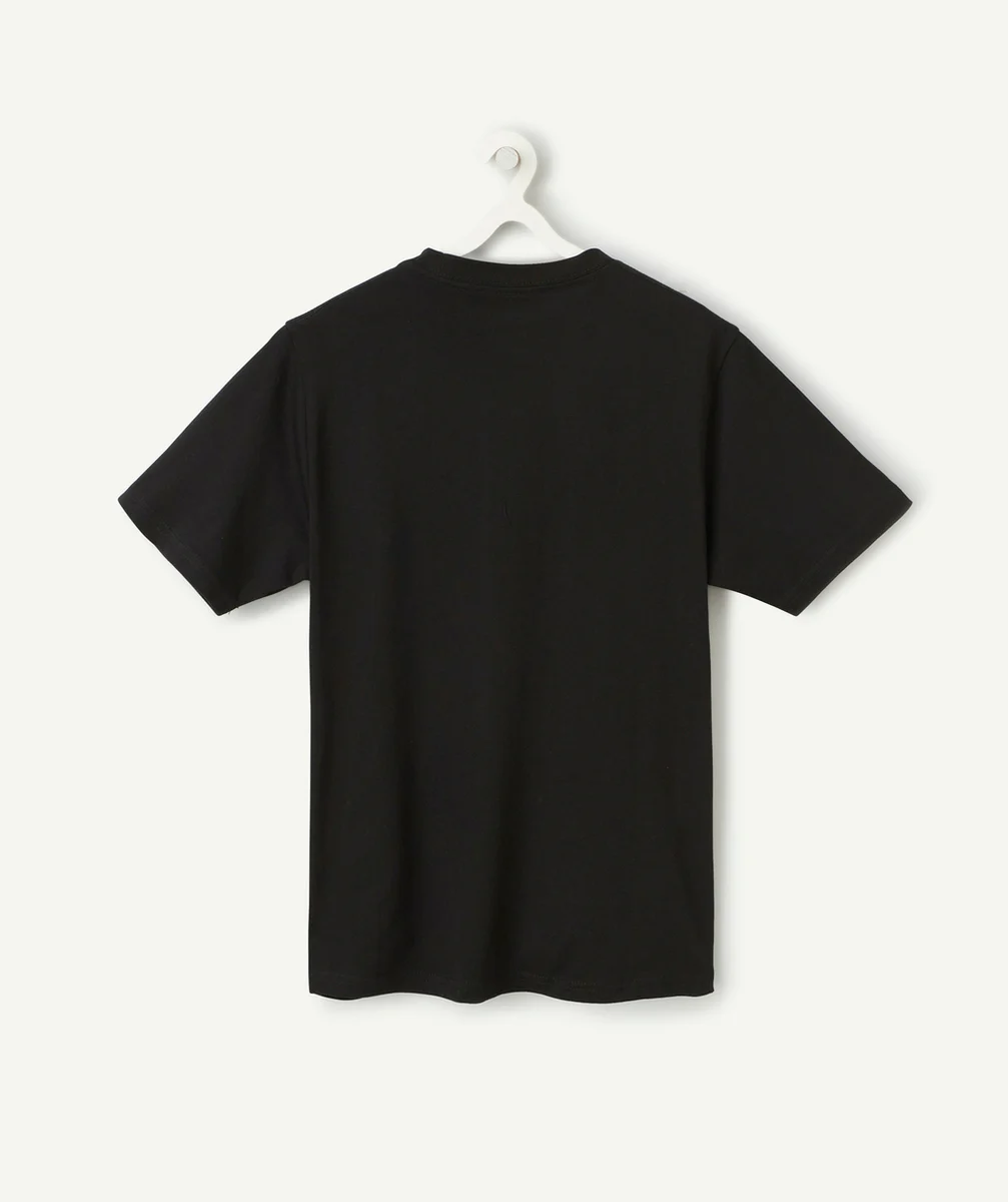 VANST-SHIRT VANS CLASSIC JUNIOR NOIR AVEC LOGO BLANC