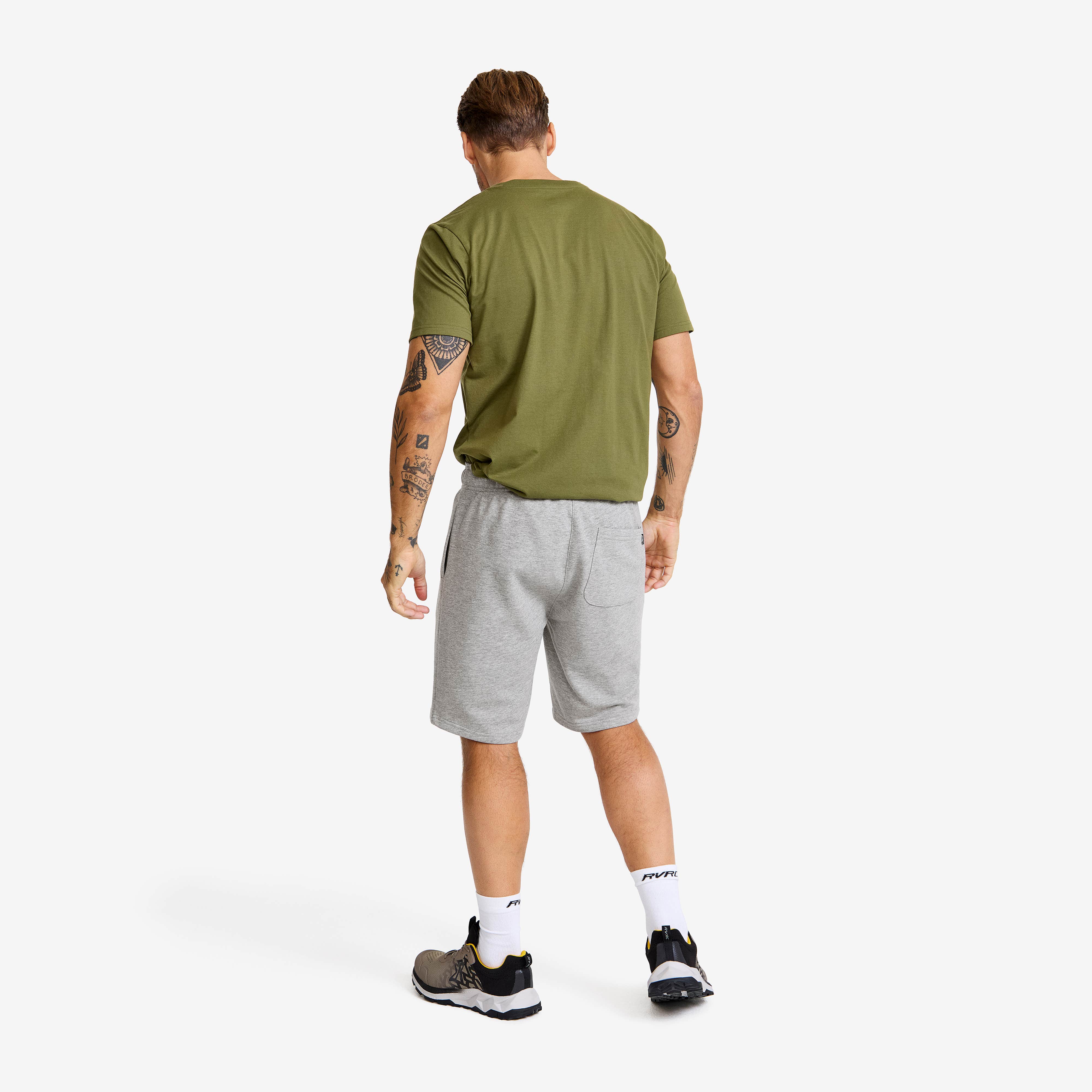 RVRC Sweat Shorts Herre Grey Melange