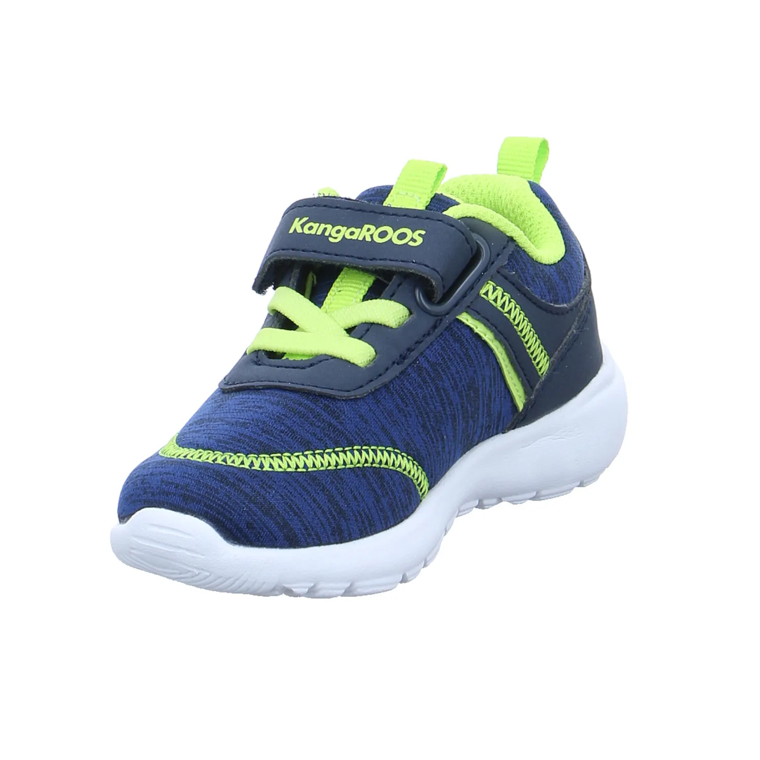 KANGAROOS Baby-Sport-Bottine Dunkelblau Textil  Sneaker
