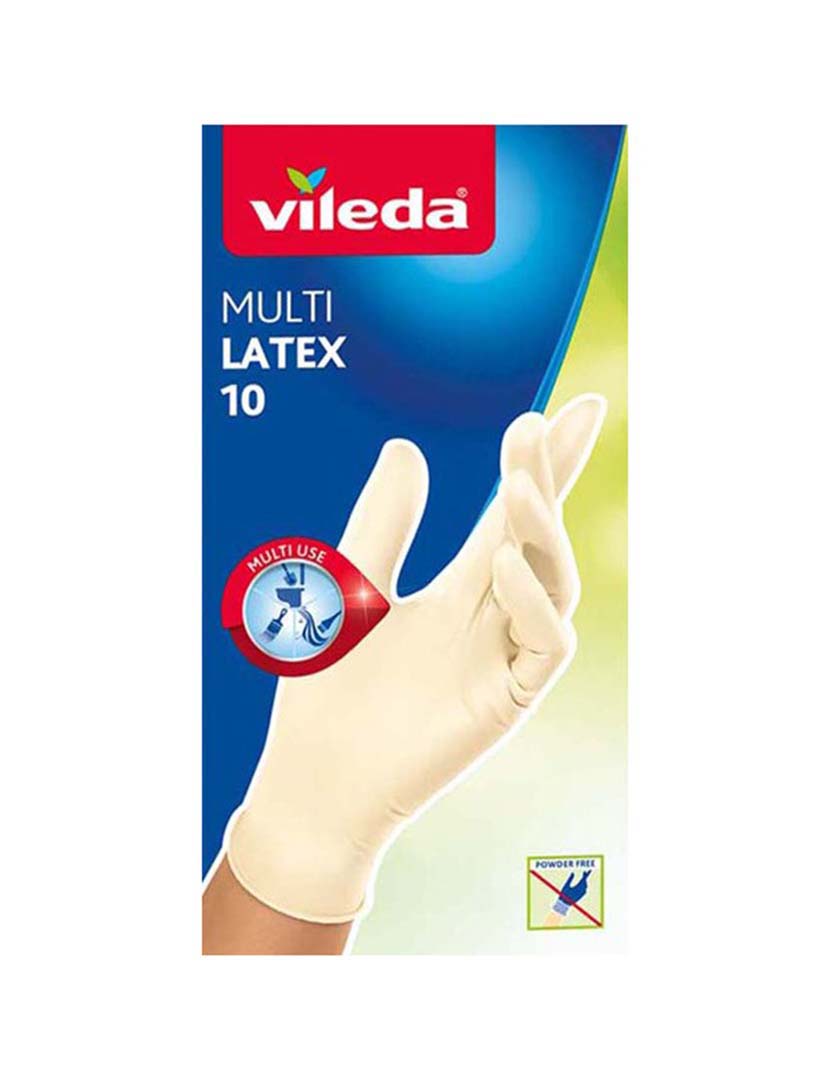 Disposable Natural Latex Gloves 10 Un M/G