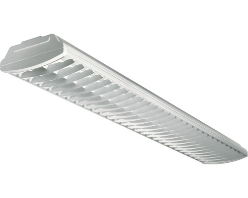 Rasterlamp G13 P20 2x36 2-lamps wit L 1250 mm