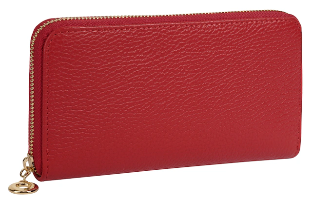Cluty Geldbörse echt Leder, Made in Italy