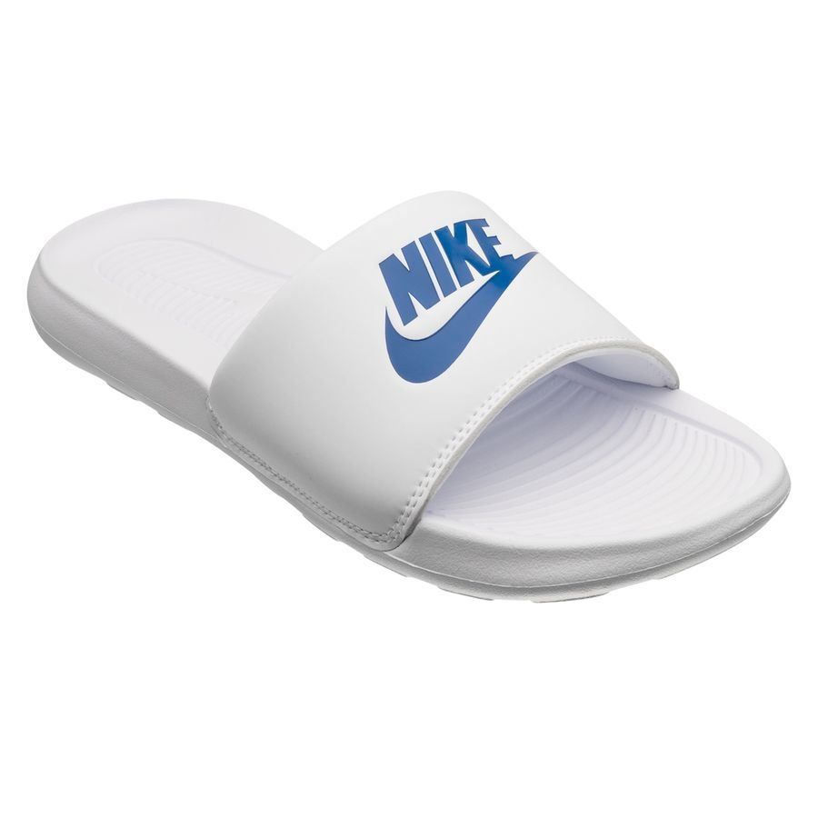 Nike Claquettes Victori One - Blanc/Bleu