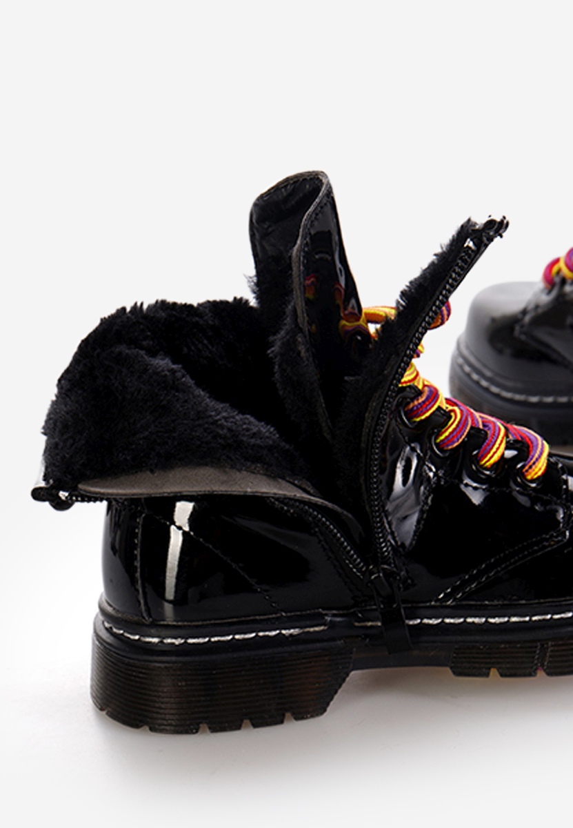 Bottines filles noires Siena