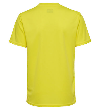 Hummel T-Shirt - hmlEssential - Blåzing Yellow