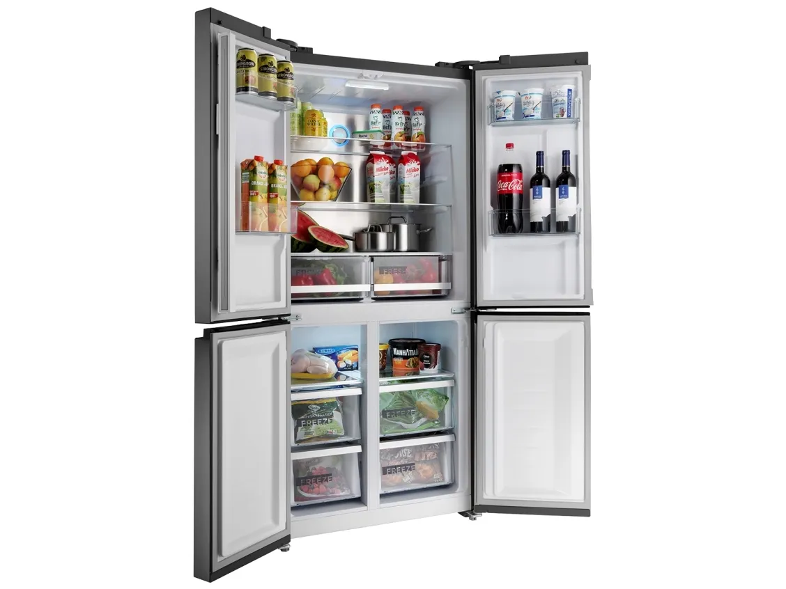 Concept LA8383DS, Fritstående, Grå, 417 L, SN-T, C, 42 dB